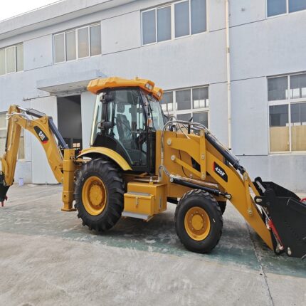 Cat backhoe loader